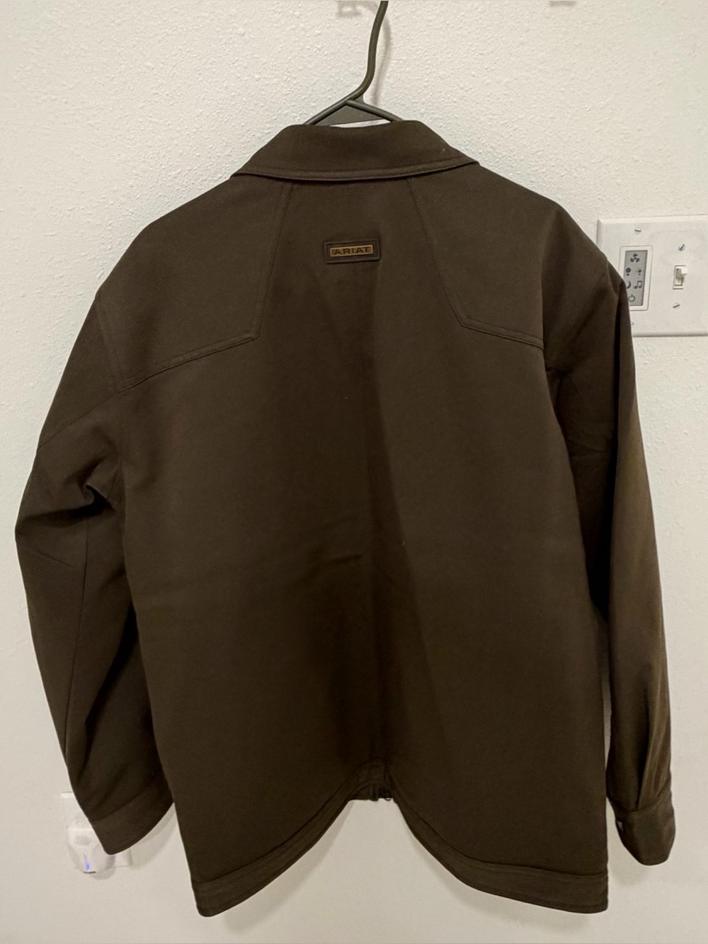 Ariat Men's Abilene Coat Jacket Insulated Wren Heather Brown Medium NWOT - Picture 8 of 11
